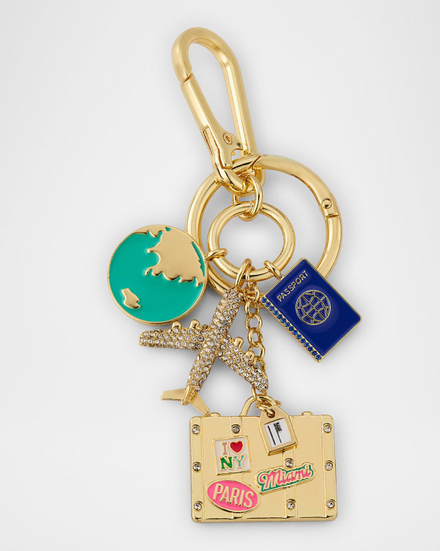 World Traveler Cluster Bag Charm